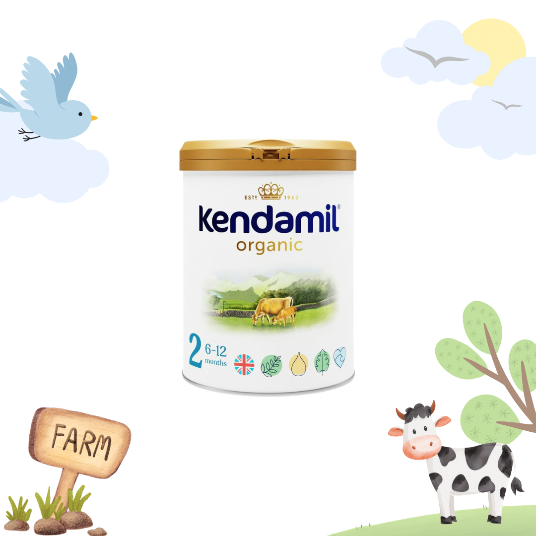 Kendamil Organic 2 Follow On Baby Milk Powder Formula 6-12 Months 800g