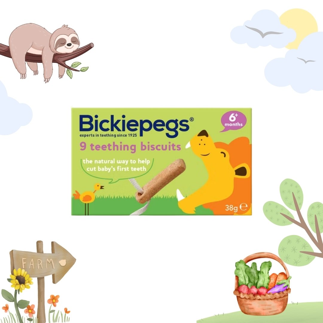 Bickiepegs Teething Biscuits for Babies 38g