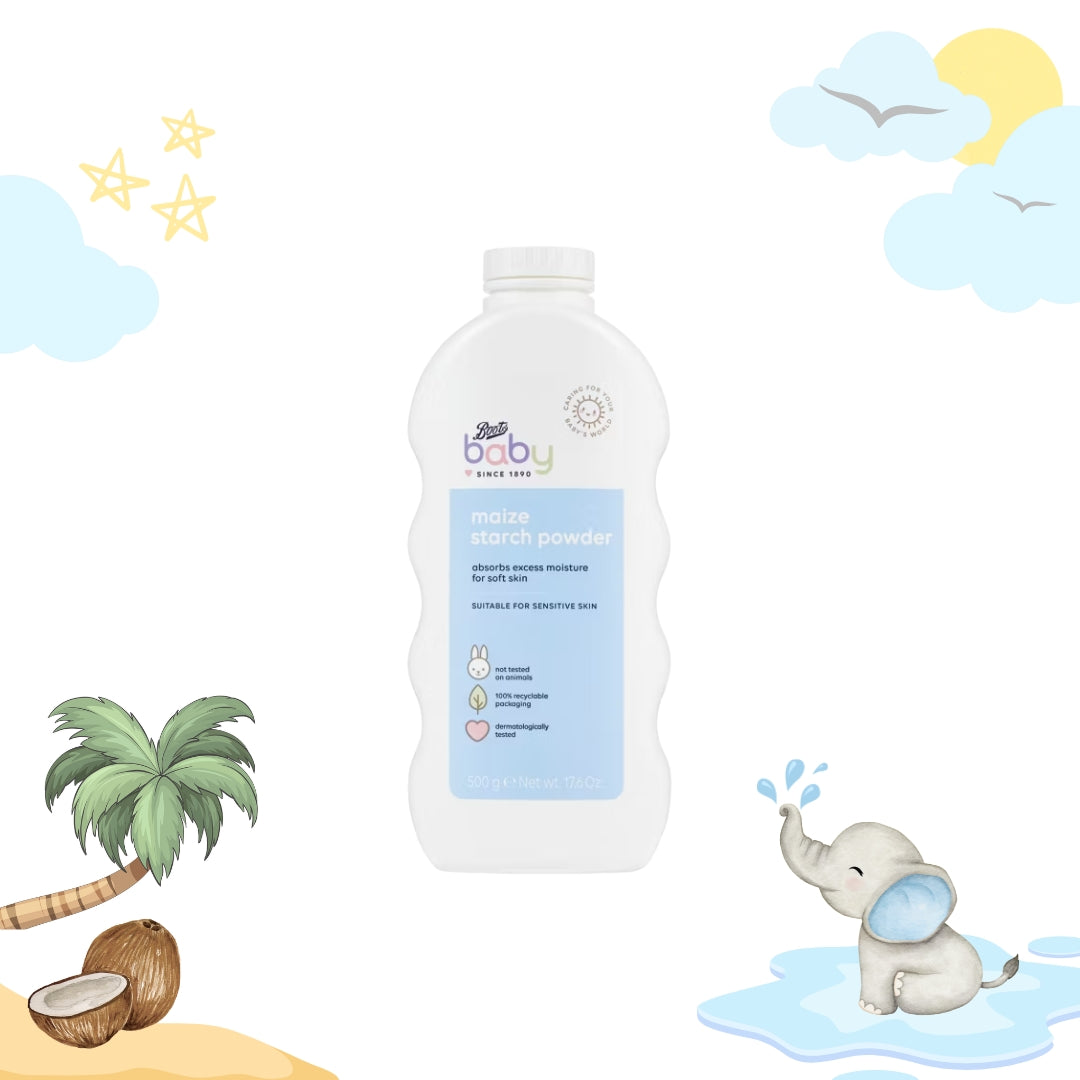 Boots Talcum Free Baby Powder 500g