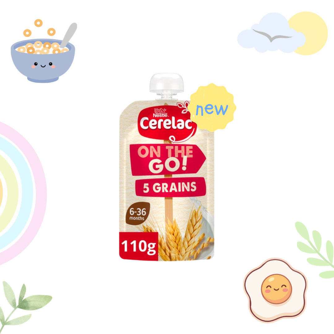 Cerelac On The Go 5 Grains 6-36 Months 110G