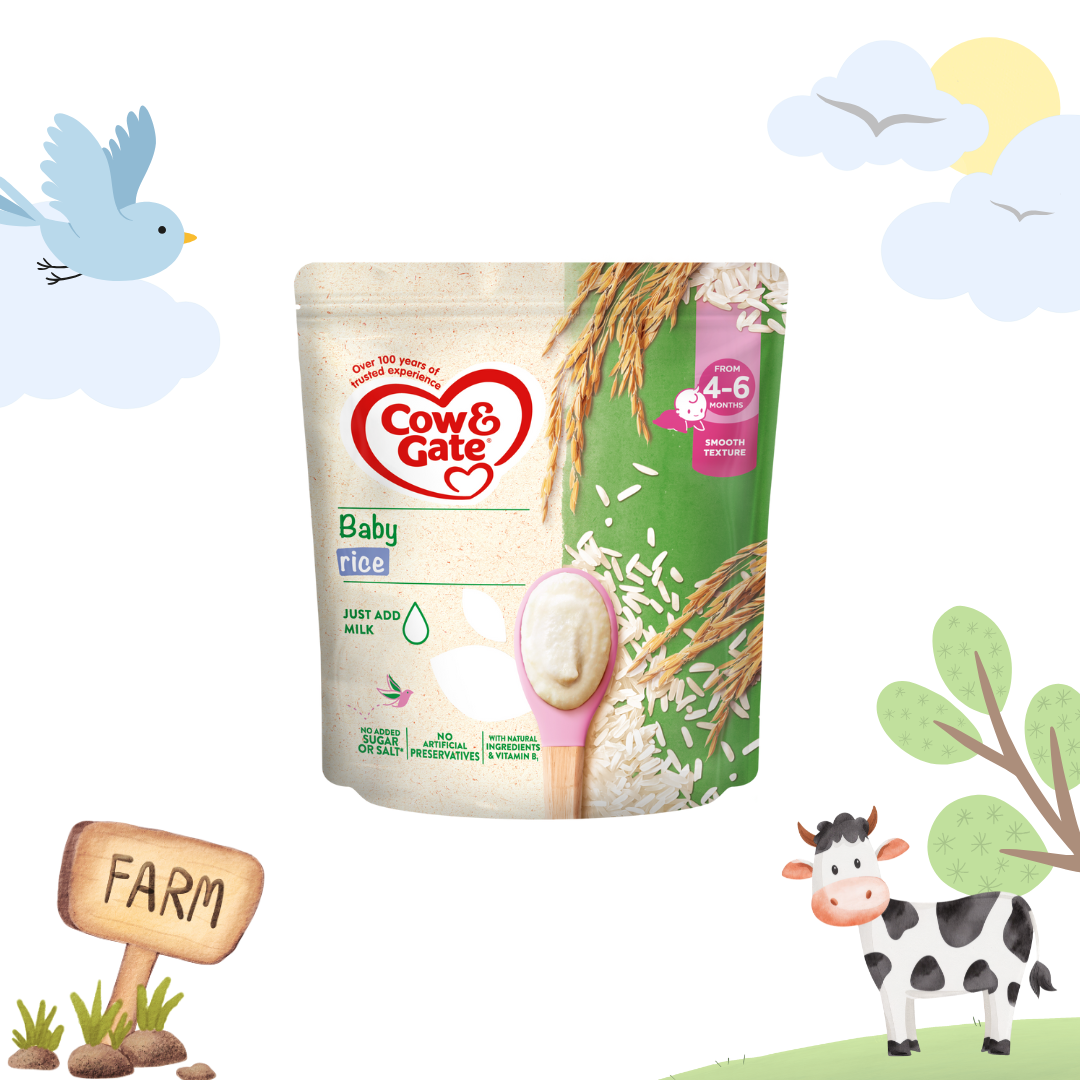 Cow & Gate Baby Rice 4-6 100gm