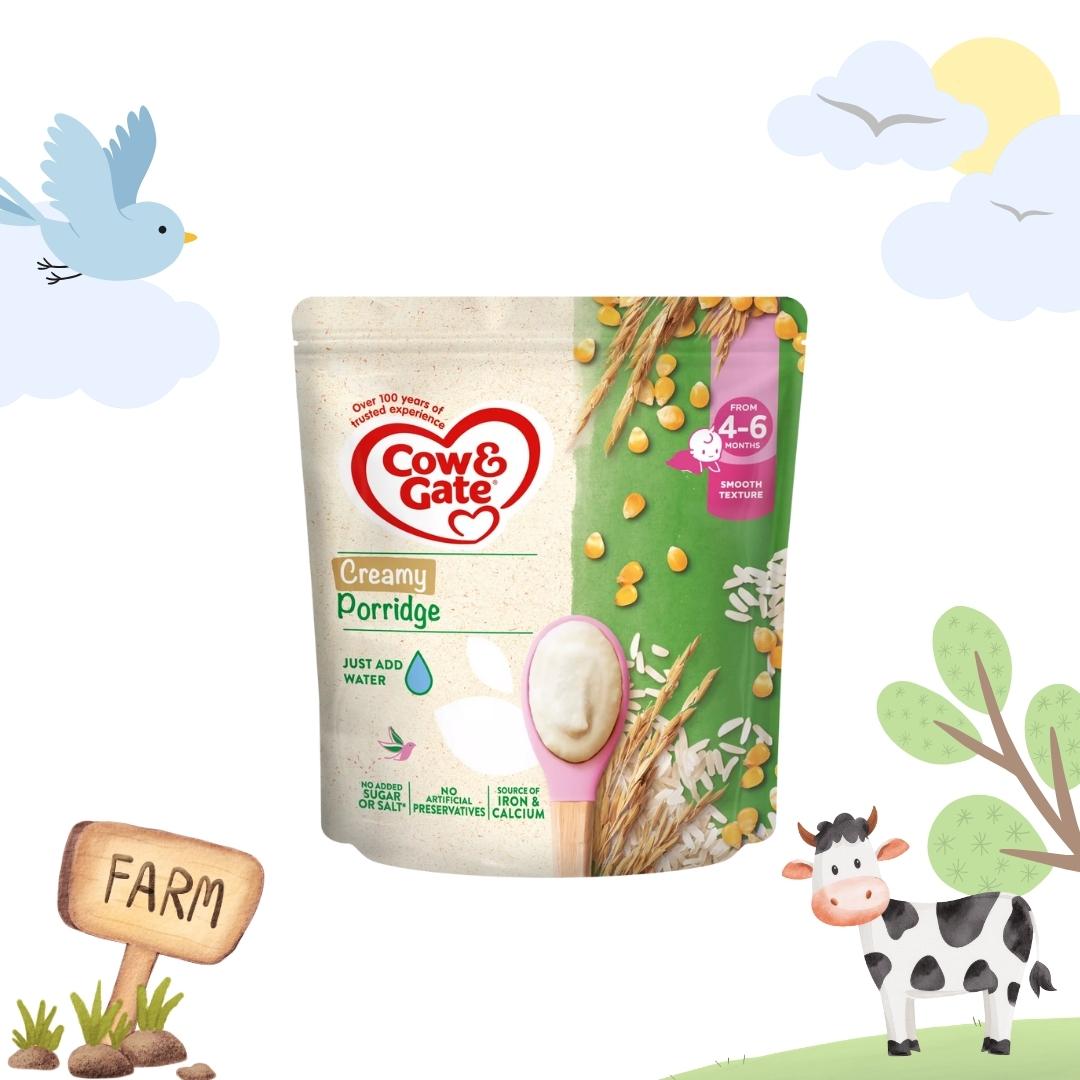 Cow & Gate Creamy Porridge 125g | 4-6 months