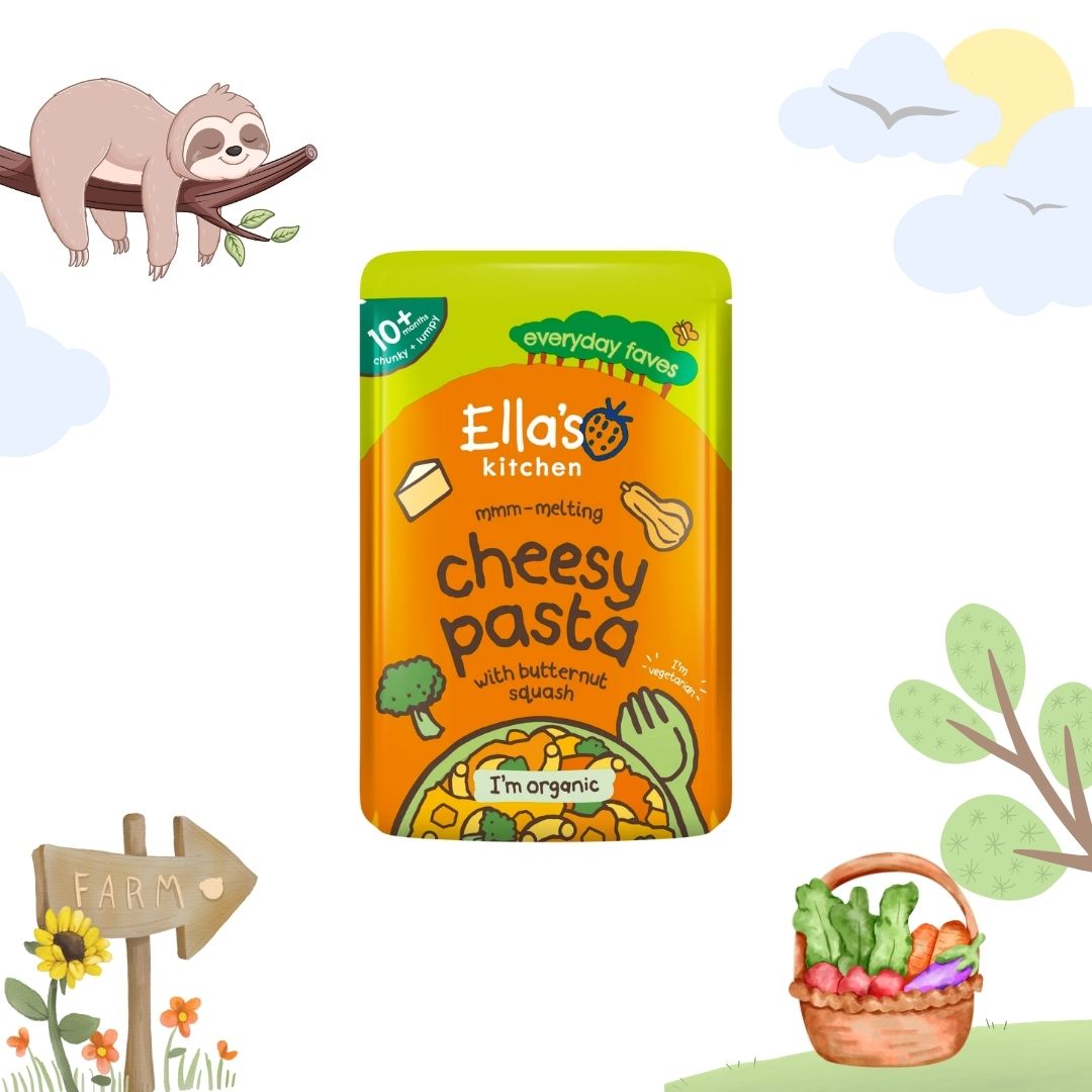 Ella's Kitchen Organic Cheesy Pasta with lots of veg | 10+ months | 190g