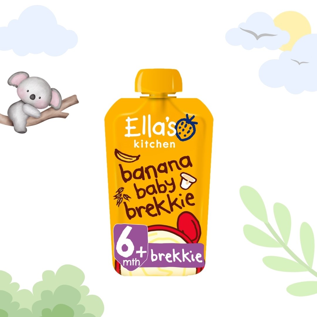 Ella's Kitchen Banana Baby Brekkie | 6+ Months | 100 gms