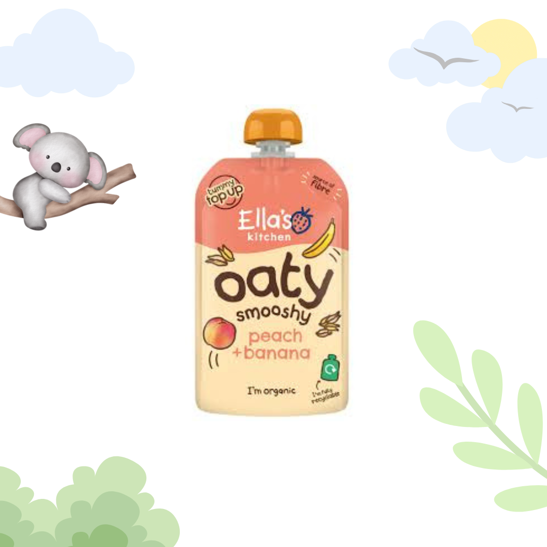 Oaty smooshy peach + banana 90g