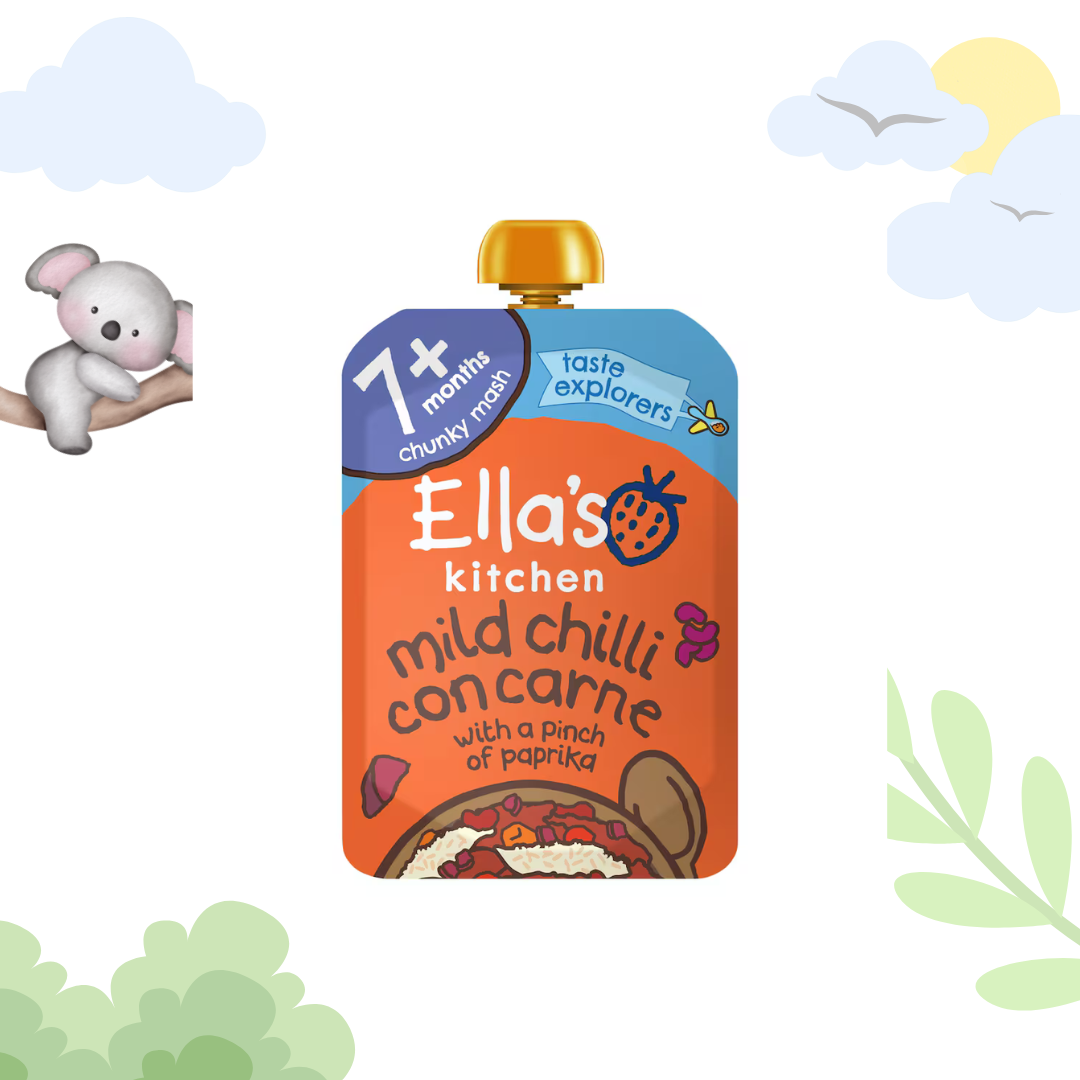 Ella’s Kitchen Mild Chilli Con Carne with Rice + Paprika | 7+ months | 130g