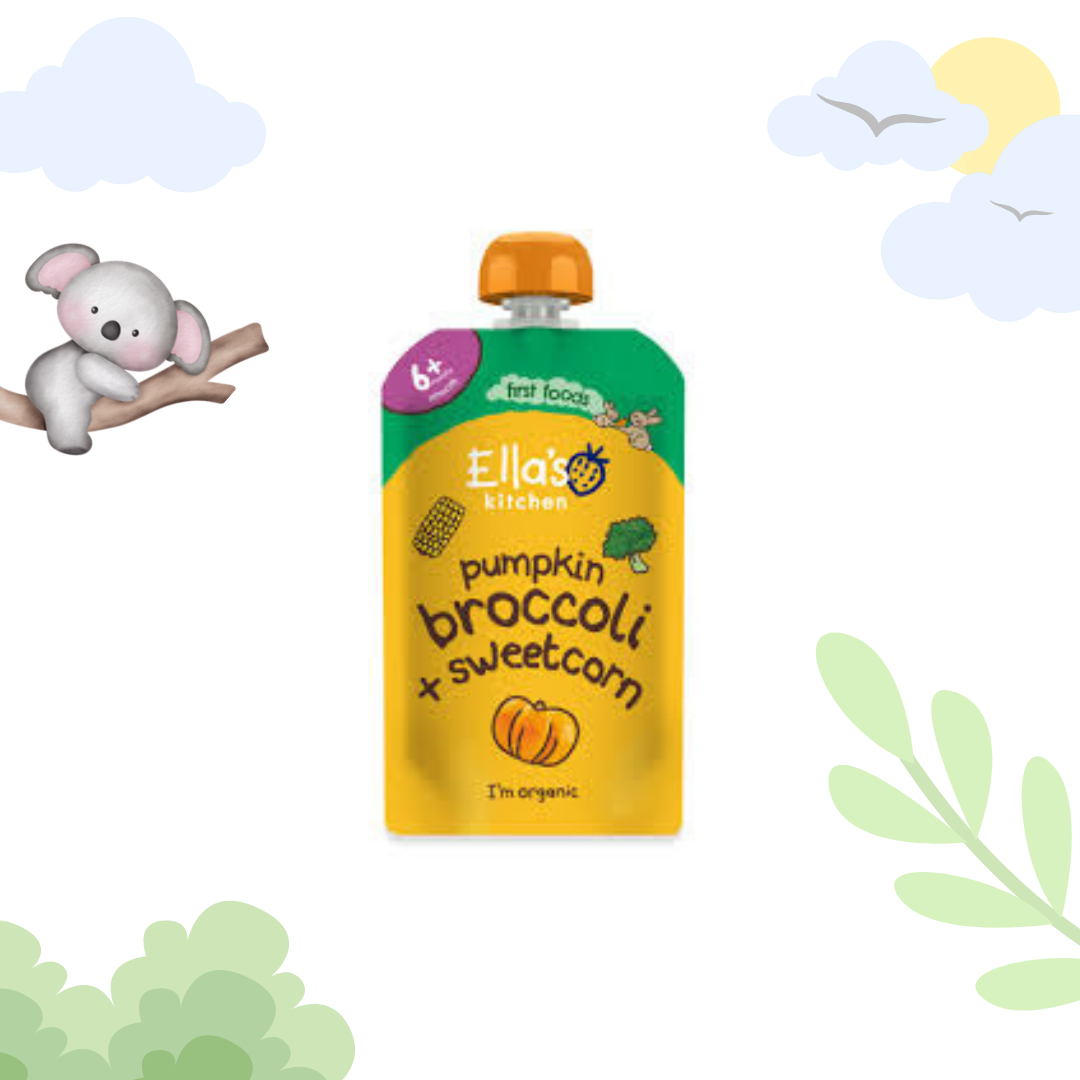 Ella's Kitchen Pumpkin, broccoli + sweetcorn