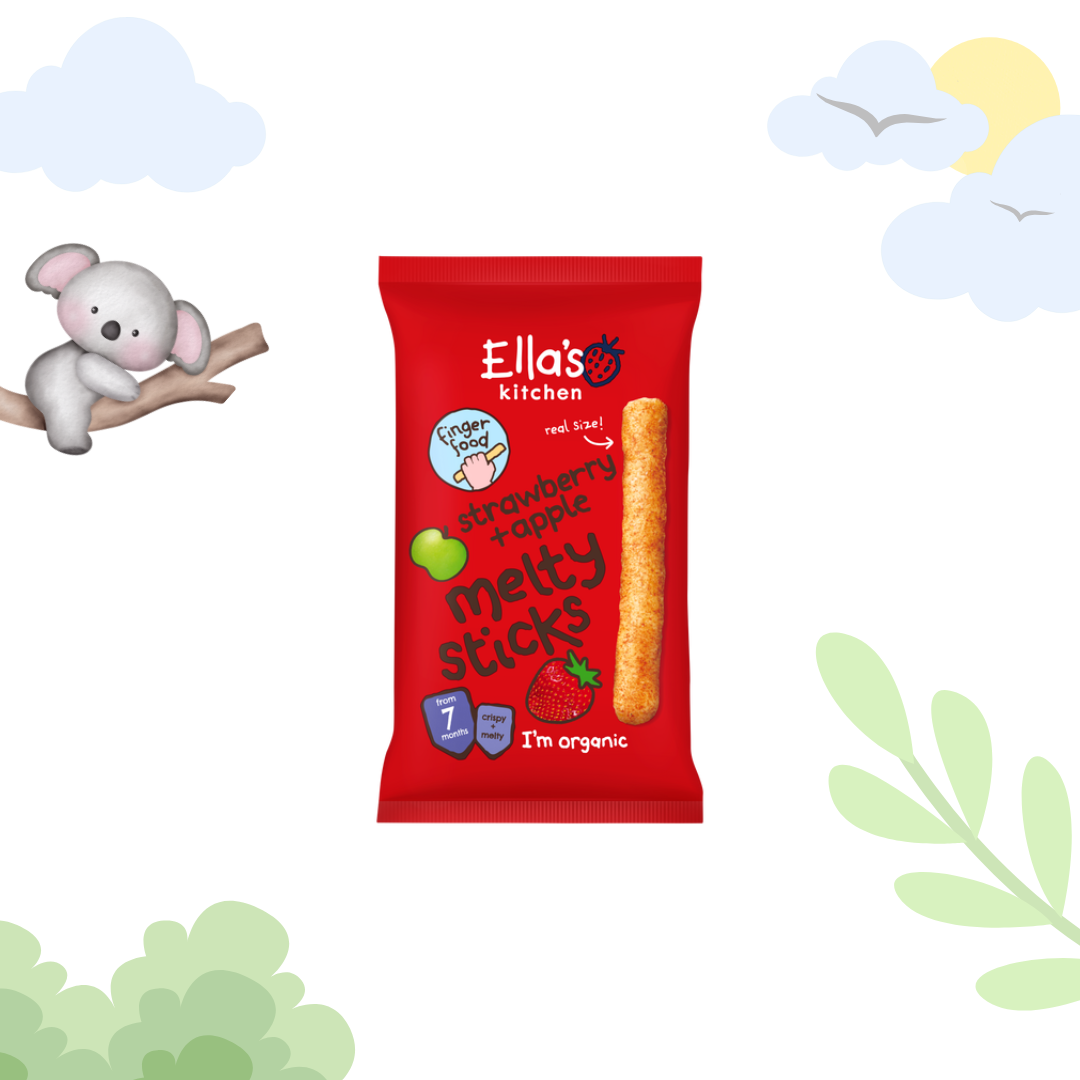 Ella's Kitchen strawberry + apple melty sticks 16g