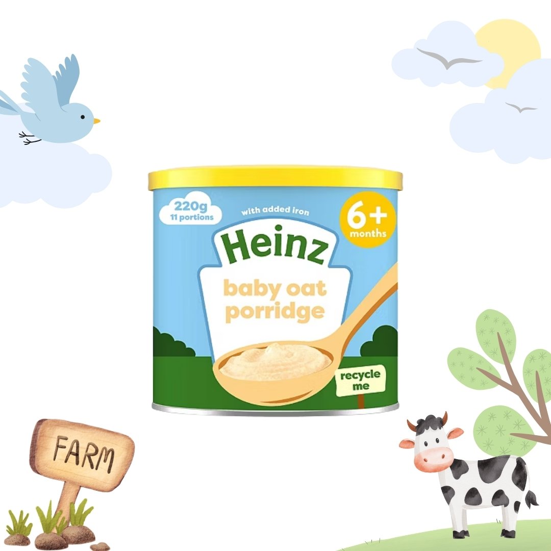 Heinz Creamy Oat Porridge Baby Food 6+ Months 220g