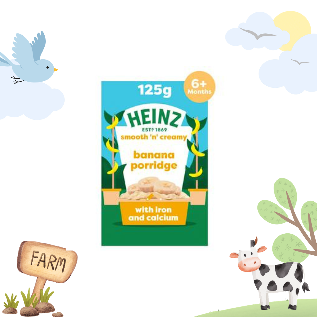 Heinz Baby Food Banana Porridge 6+ Months 125g