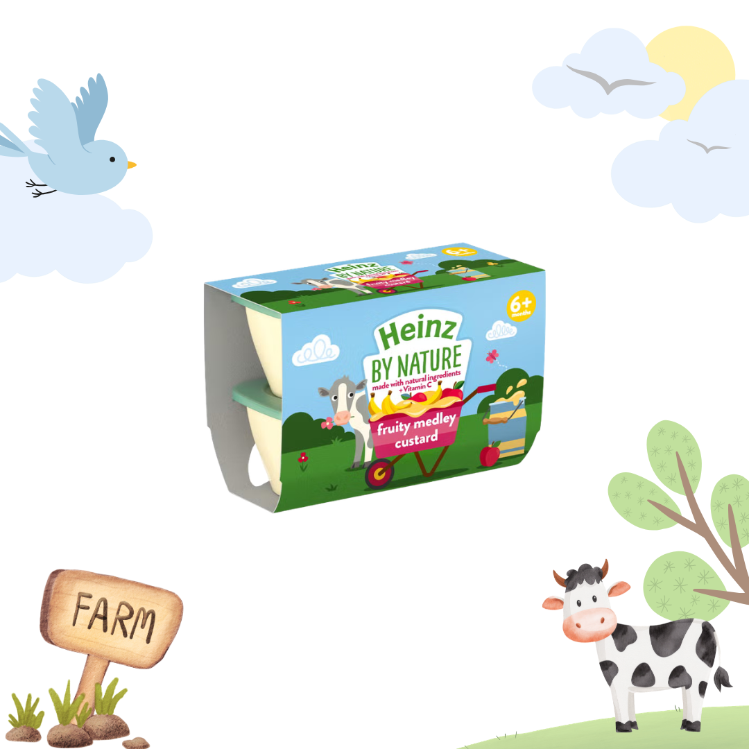 Heinz Fruit Medley Custard