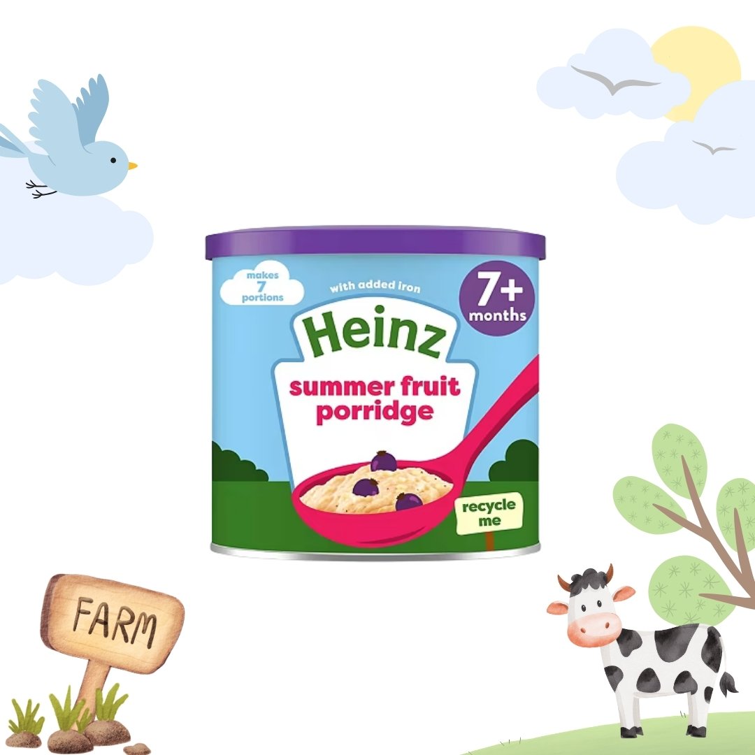 Heinz Summer Fruit Porridge Baby Food 7+ Months 220g