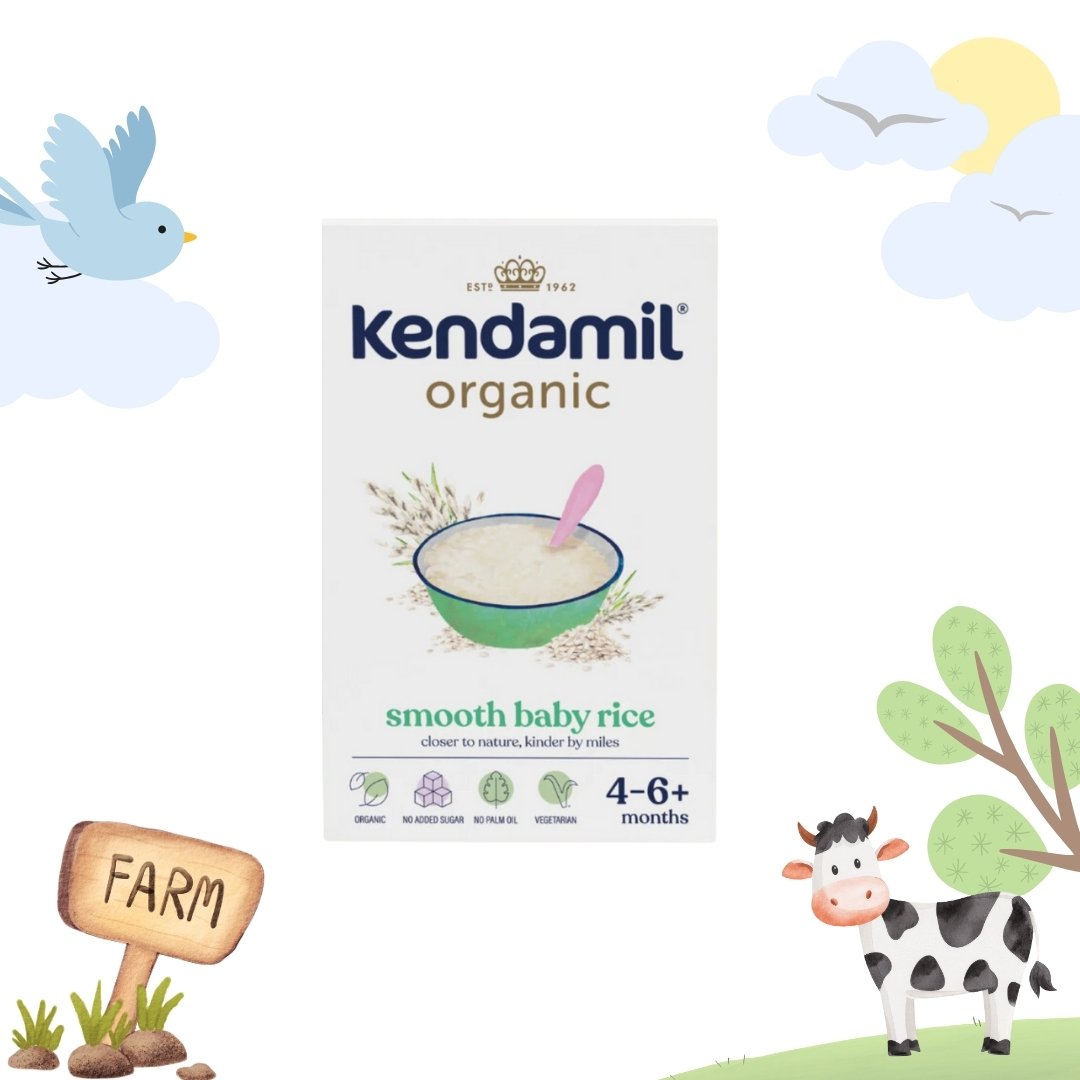 Kendamil Organic Smooth Baby Rice (4+ Months)
