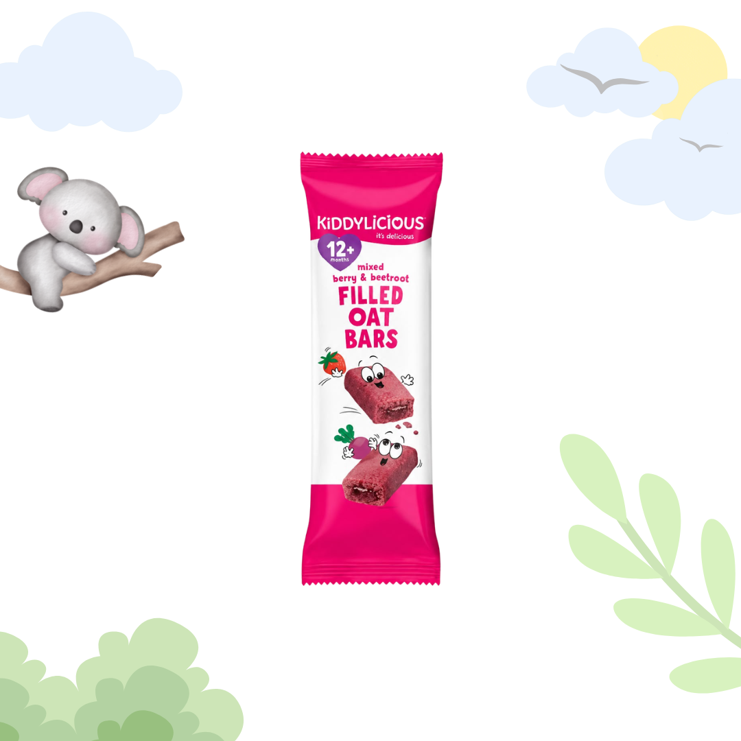 Kiddylicious Filled Oat Bars Mixed Berry & Beetroot 21g