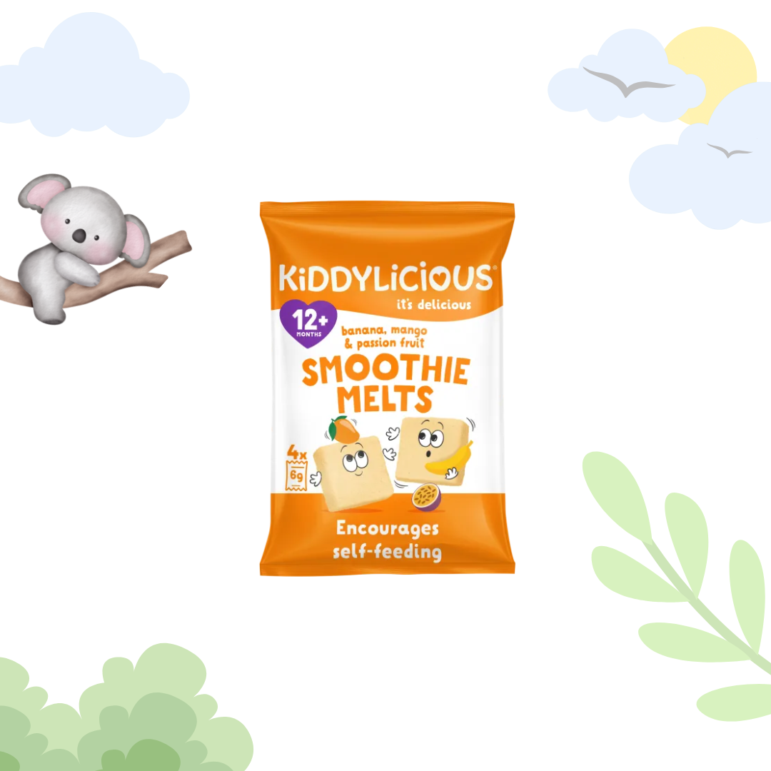 Kiddylicious Banana, Mango and Passionfruit Smoothie Melts 6g