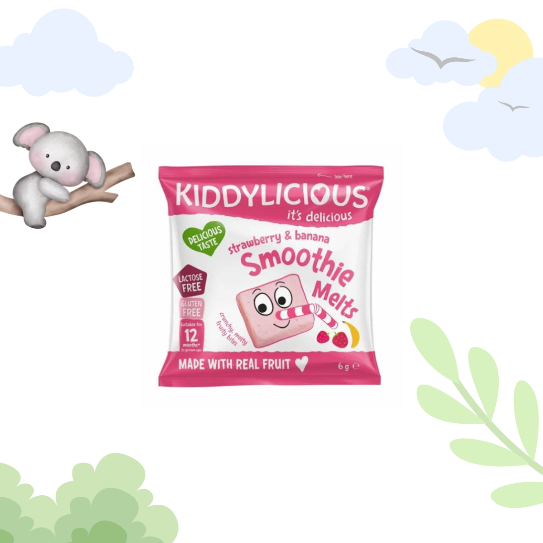Kiddylicious Smoothie Melts Strawberry & Banana 6g
