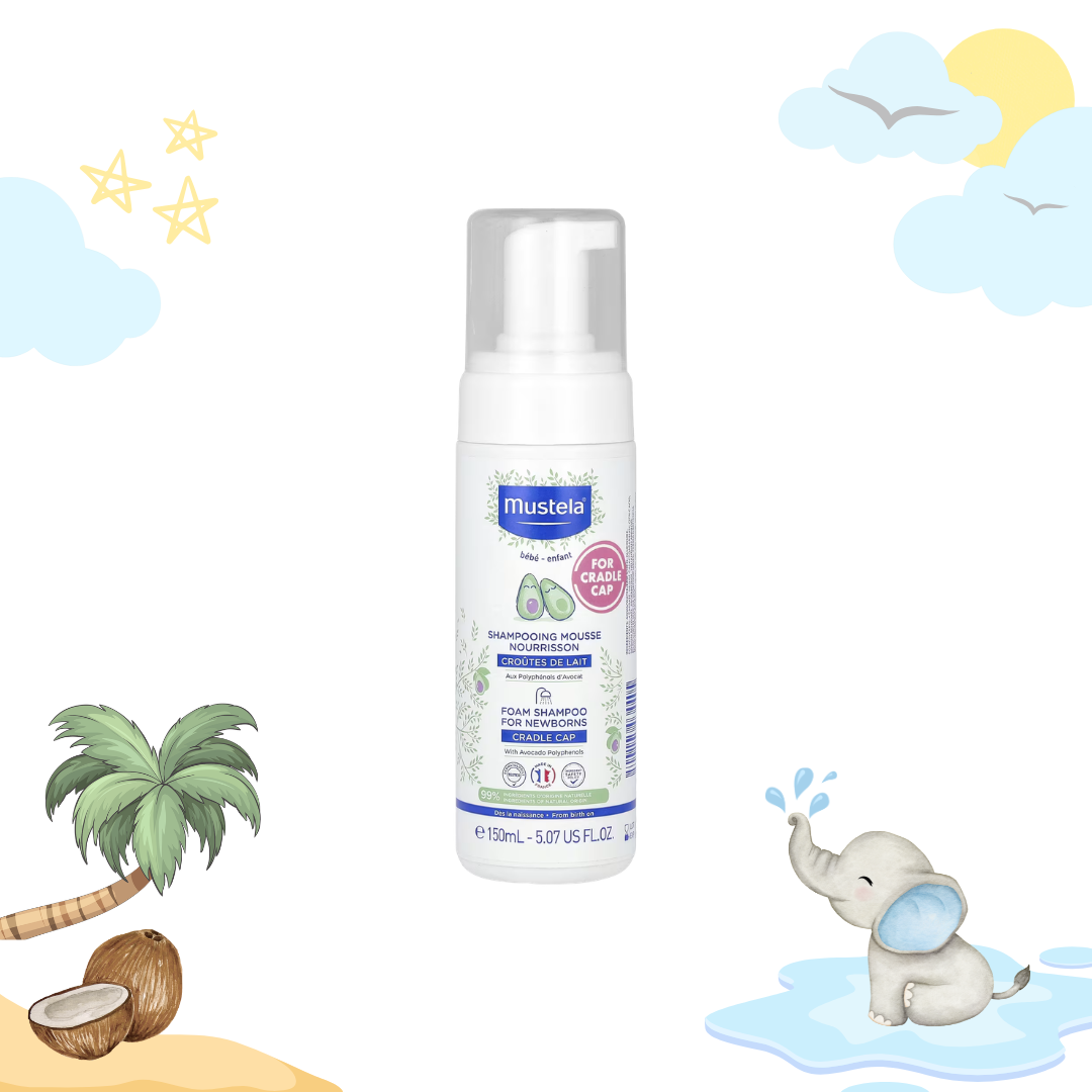 Mustela Foam Shampoo for Newborns 150ml