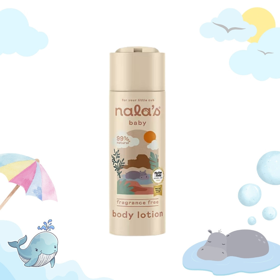 Nala's Baby Body Lotion (Fragrance Free) 200ml