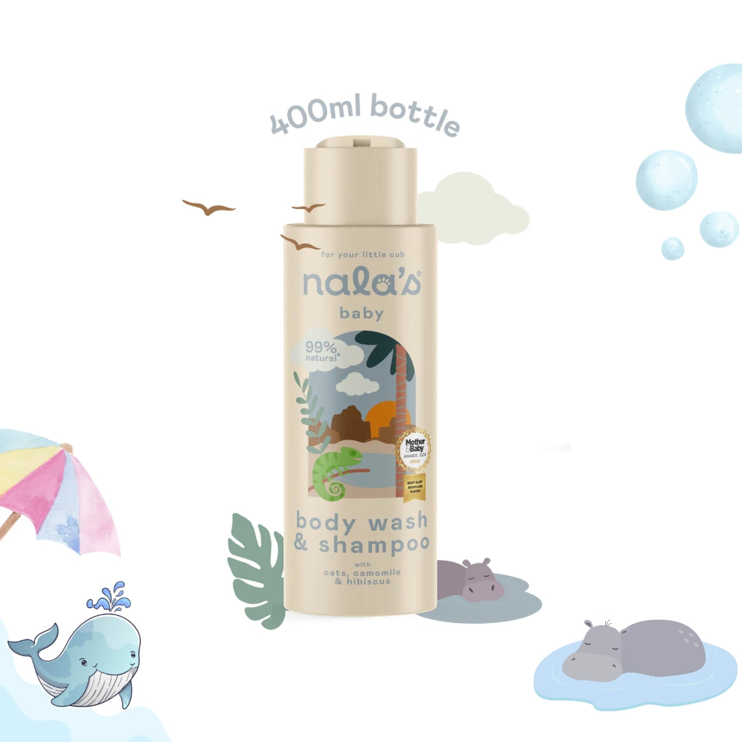 Nala's Baby Original Body Wash & Shampoo 400ml