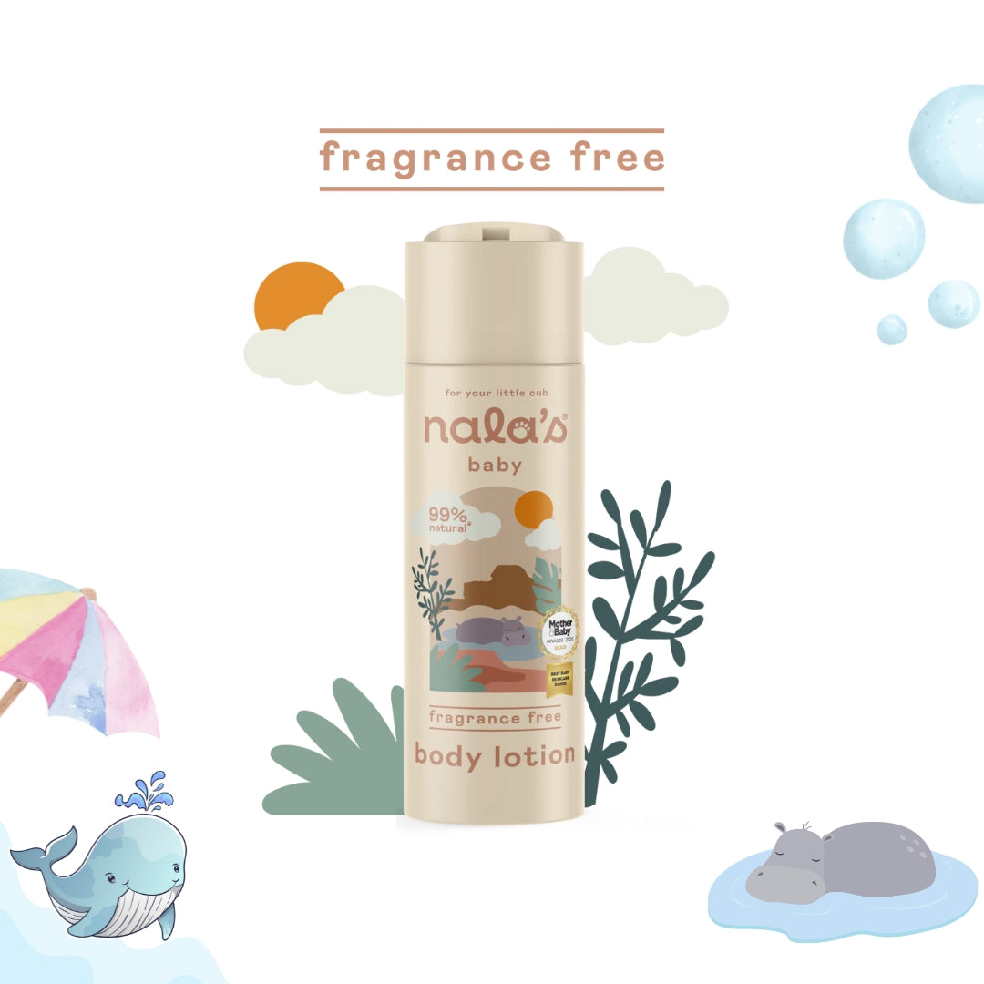 Nala's Baby Body Lotion (Fragrance Free) 200ml