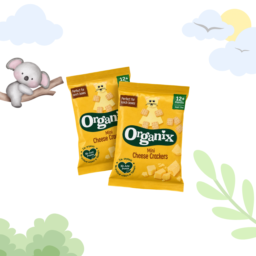 Organix Mini Cheese Cracker - 2 Packs (2x20gm)