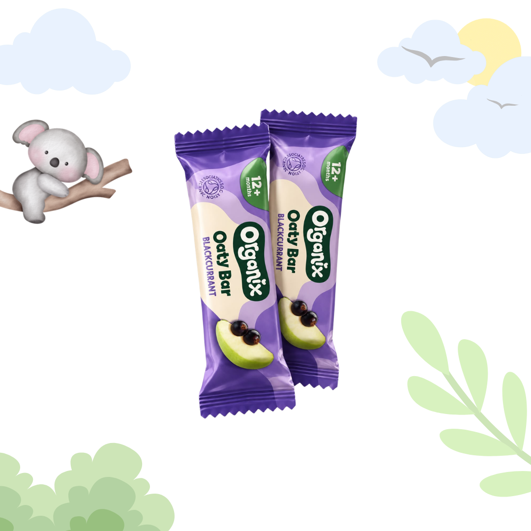 Organix Blackcurrant Soft Oaty Bars 23 gm 2 packs