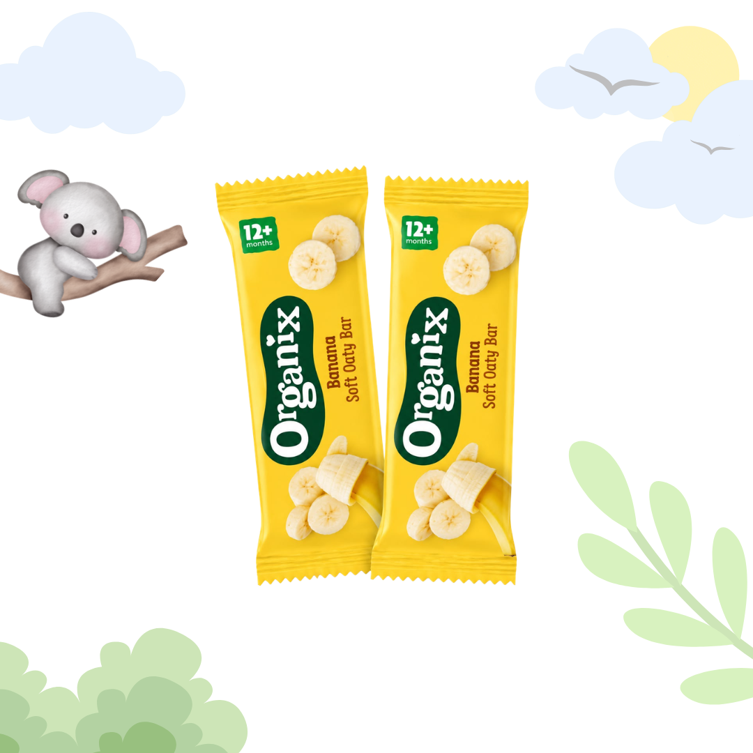 Organix Banana Soft Oaty Bars 2 packs