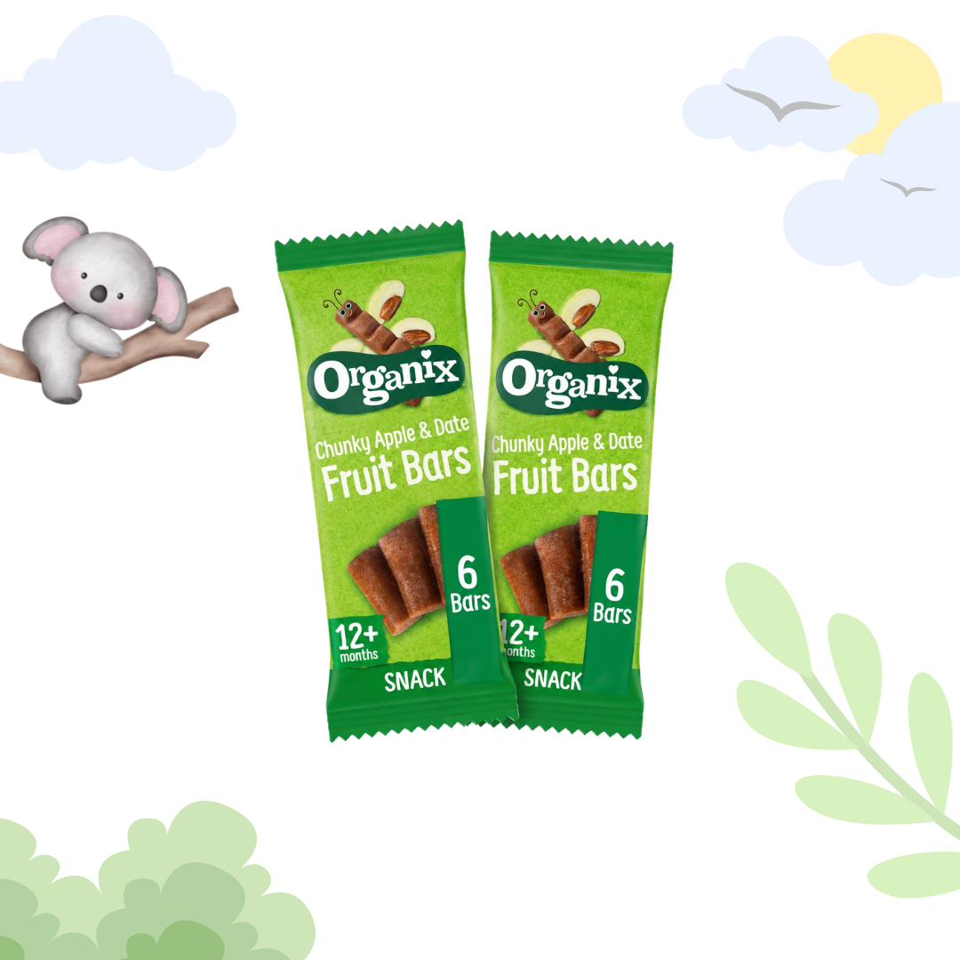 Organix  Fruit Bars Apple & Date 2 packs