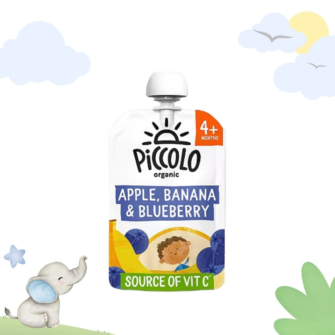 Piccolo x Cocomelon Apple, Banana & Blueberry | 6+ Months | 100gms