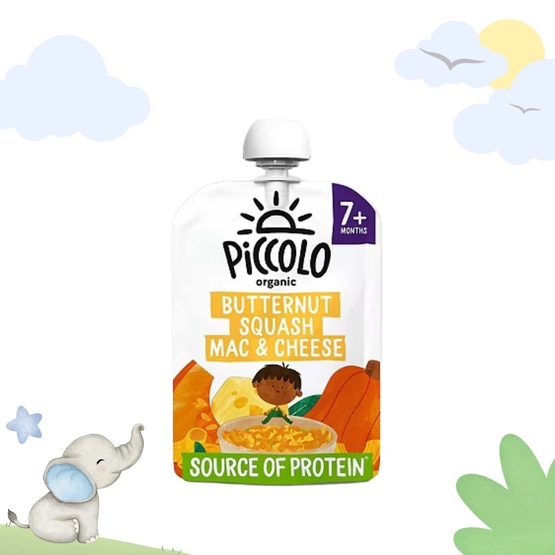 Piccolo Organic Butternut Squash Mac & Cheese | 7+ Months | 130 gms