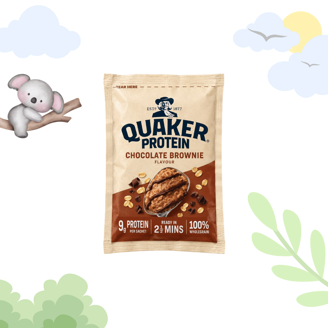 Quaker Oats High Protein Chocolate Brownie Porridge Sachet 44gm