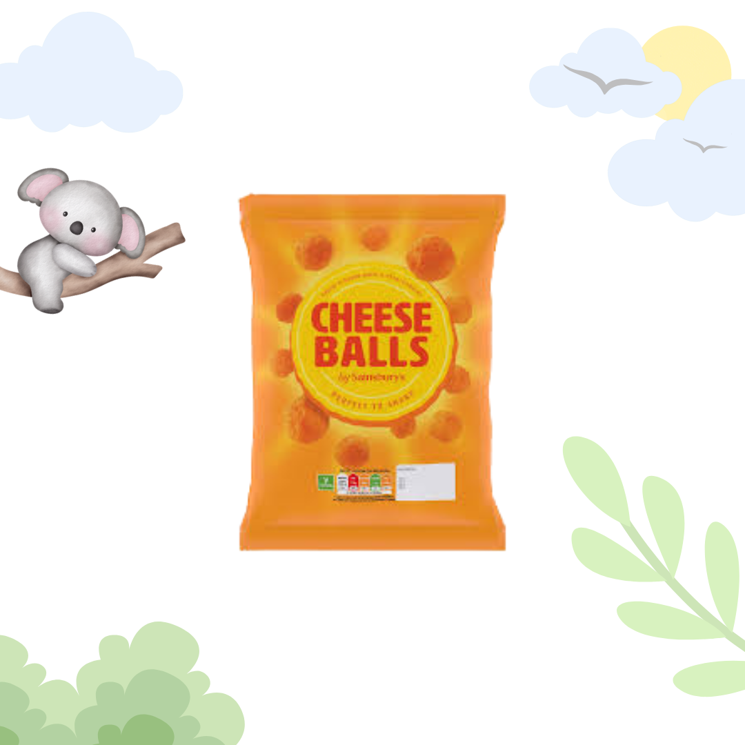 Sainsbury's Cheese Balls 2 Packs (2x17g)