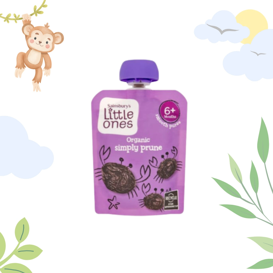 Sainsbury's Little Ones Organic Simply Prune Smooth Puree | 6+ Months | 70g