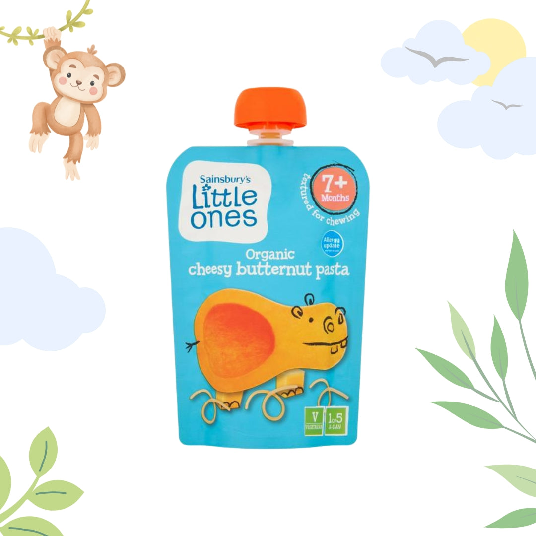 Sainsbury's Cheesy Butternut Pasta | 7+ Months | 130 gms