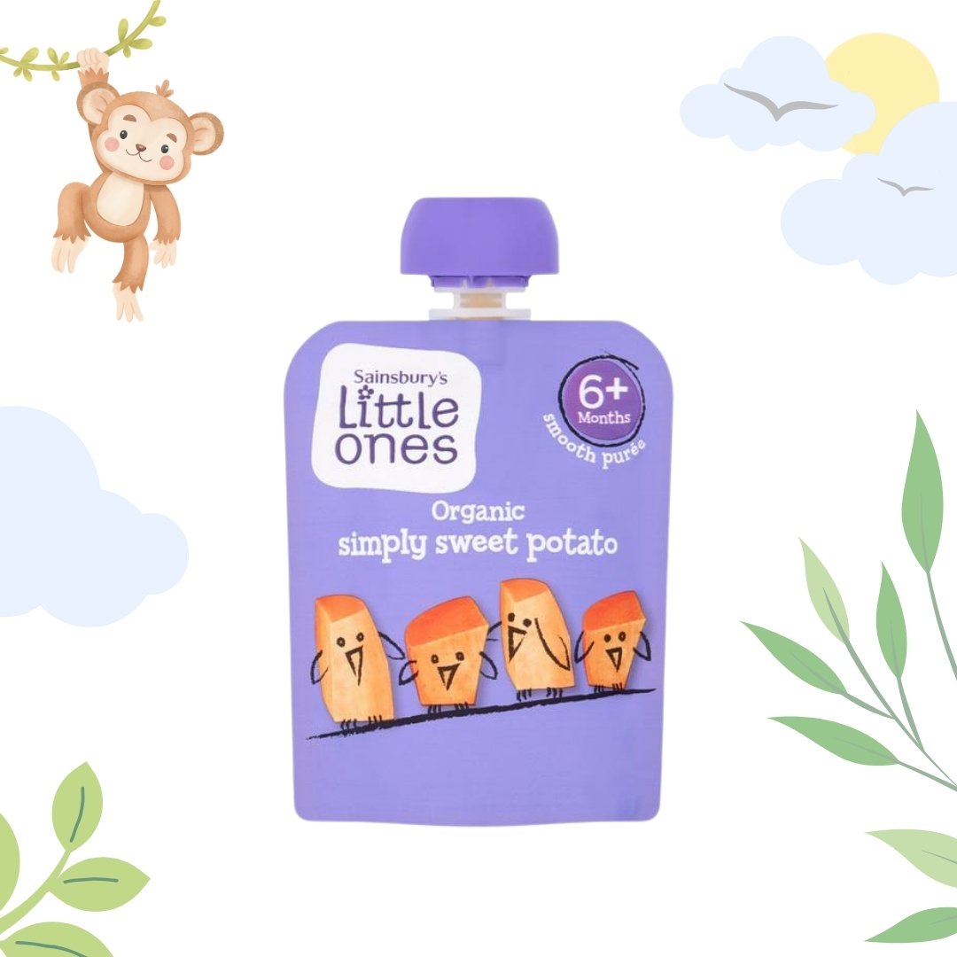Sainsbury's Little Ones Organic Simply Sweet Potato | 6+ Months | 70g