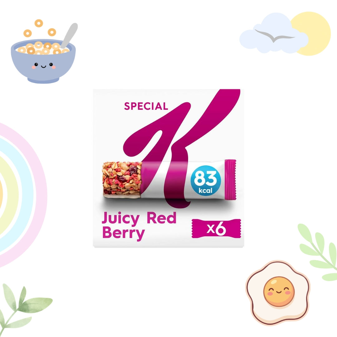 Kellogg's Special K Juicy Red Berry Snack Bars 6x21.5g