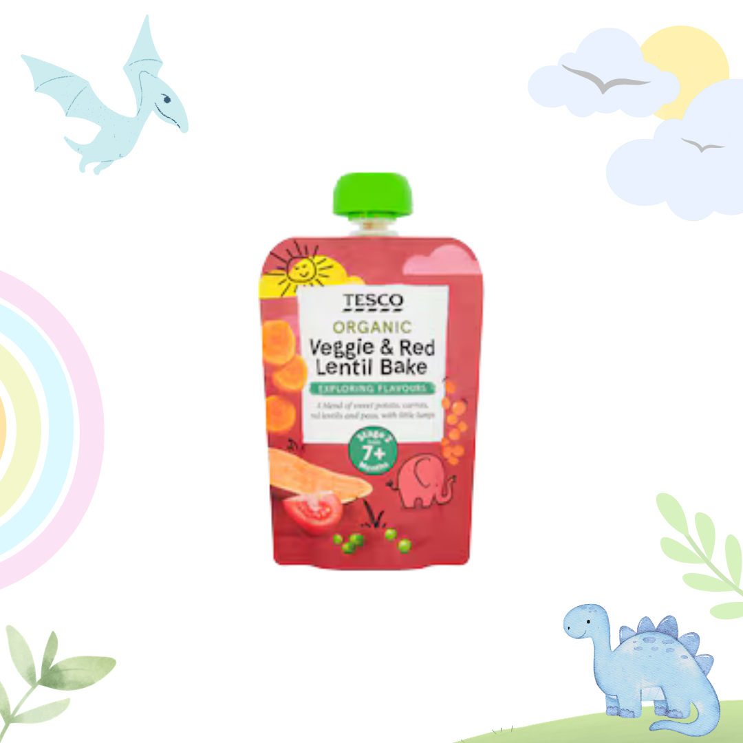 Tesco Veggie & Red Lentil Bake 130G