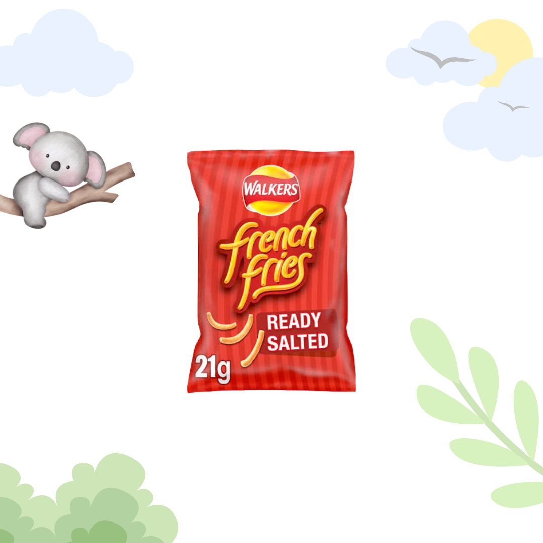 Walkers French Fries Ready Salted Snacks Crisps 21g