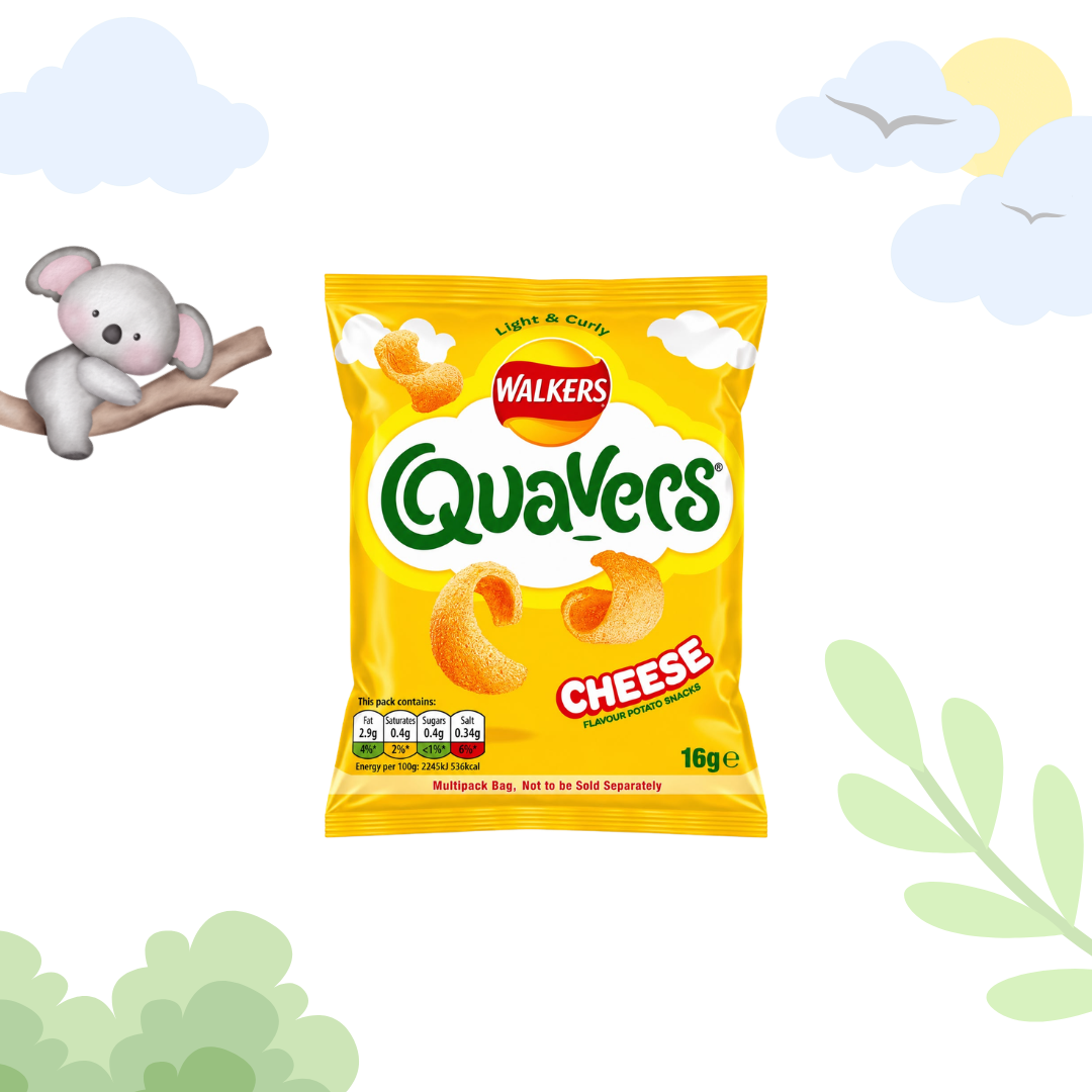 Walkers Quavers Cheese Crisps 16gm (For Kids)