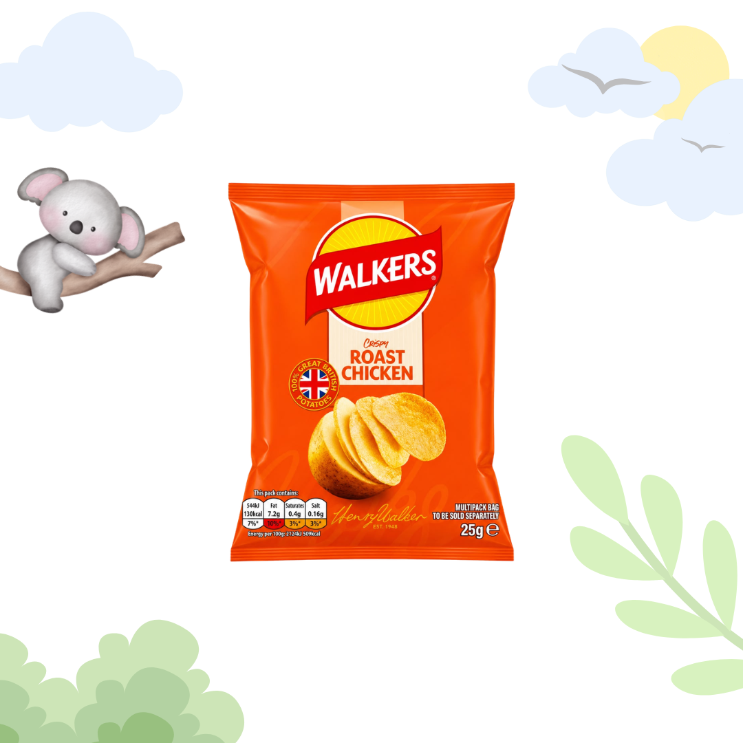 Walkers Crispy ROAST CHICKEN 25gm (For Kids)